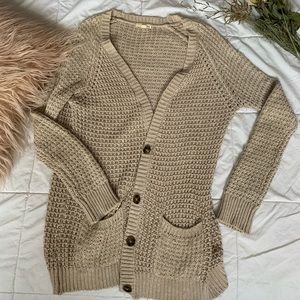 Beige cardiguan